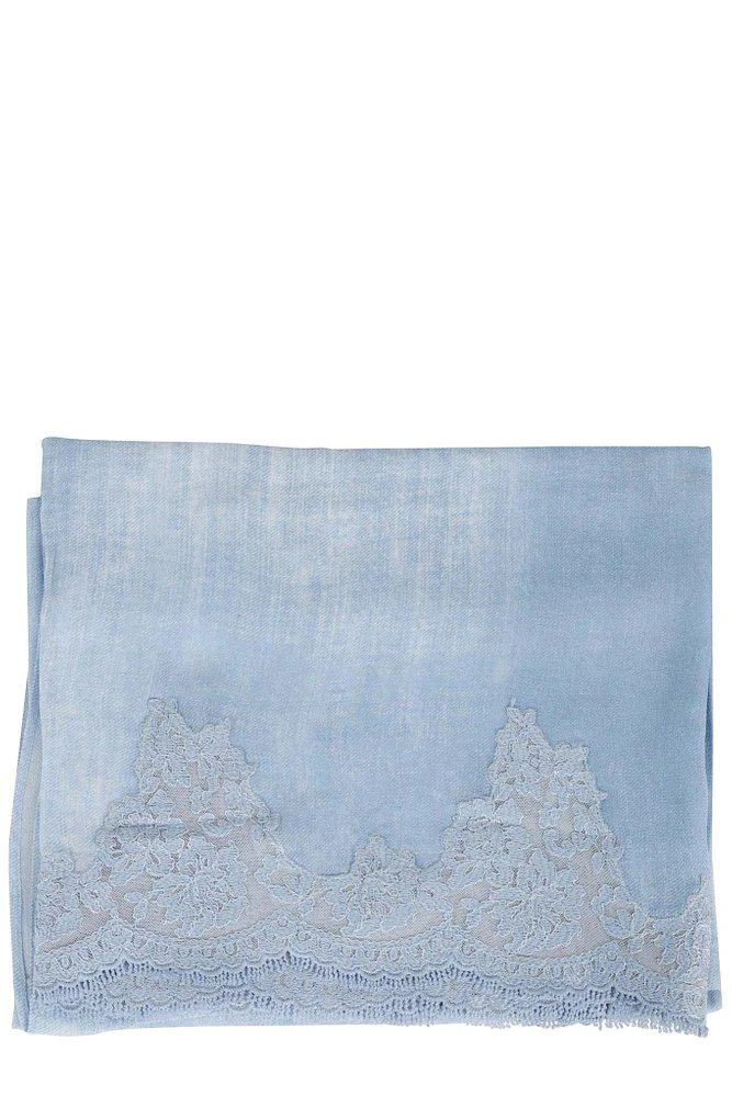 Ermanno Firenze Ermanno Firenze Lace-Trim Shawl