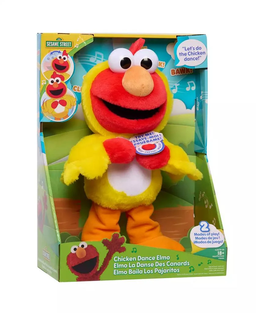 Sesame Street Chicken Dance Elmo Plush 3