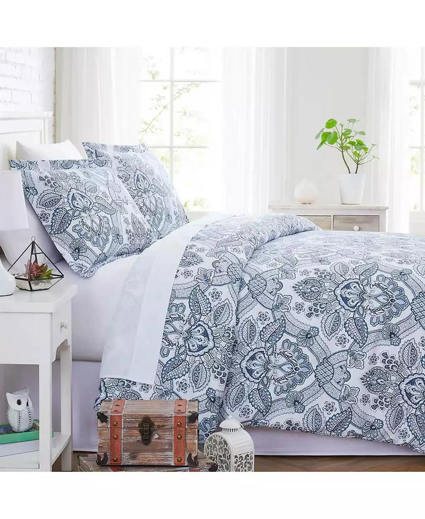 SOUTHSHORE FINE LINENS Enchantment Extra Soft 2-Pc. Duvet Cover Set 1