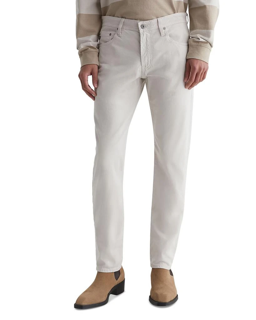 AG Tellis Slim Straight Fit Pants in Pebble Creek Gray 1