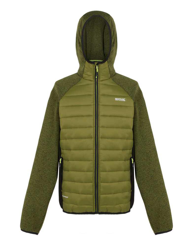 Regatta Regatta Men's Newhill Hybrid Jacket in Green