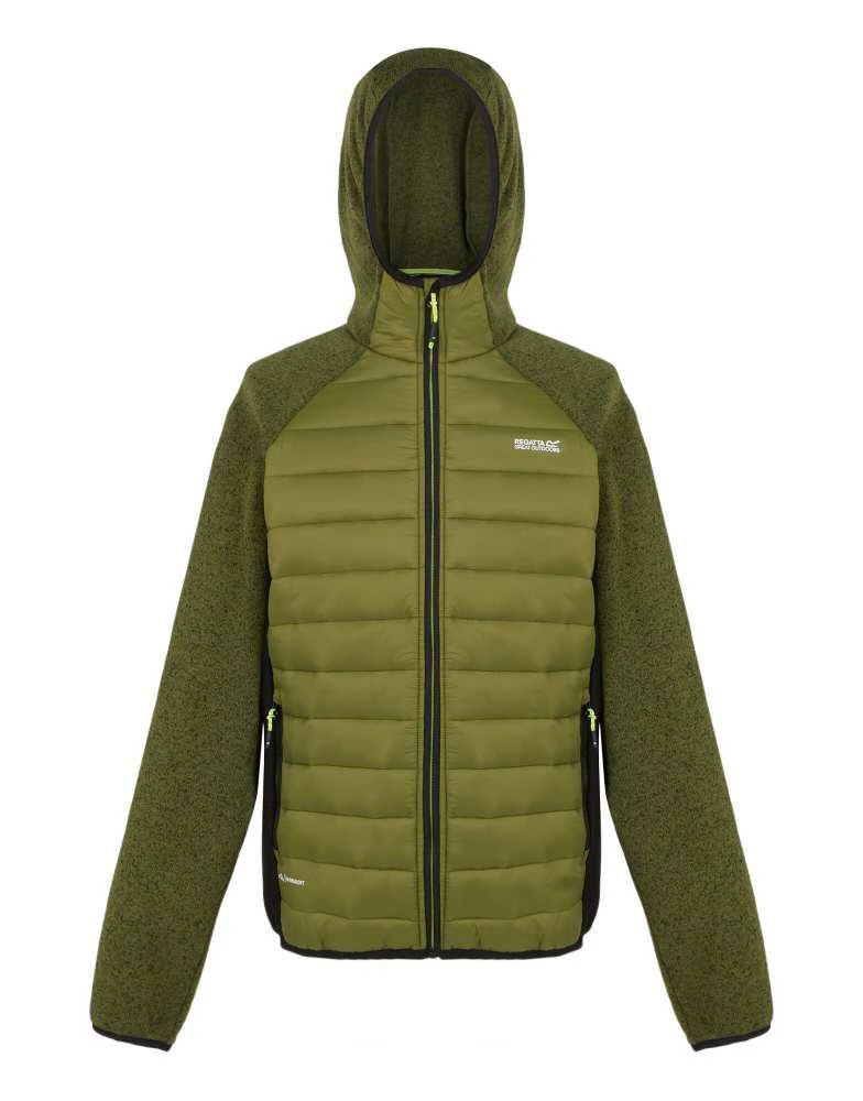 Regatta Regatta Men's Newhill Hybrid Jacket in Green 2