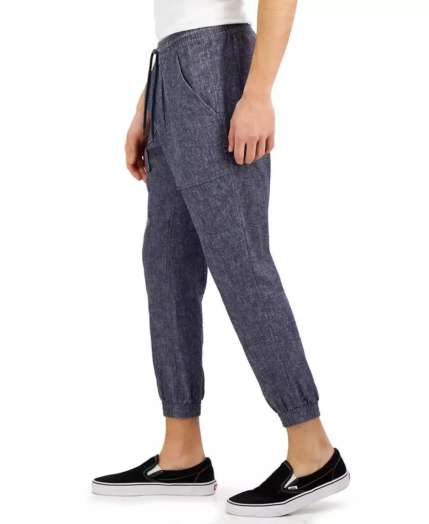 Sun + Stone Men's Charles Linen Jogger Pants, Created for Macy's 3