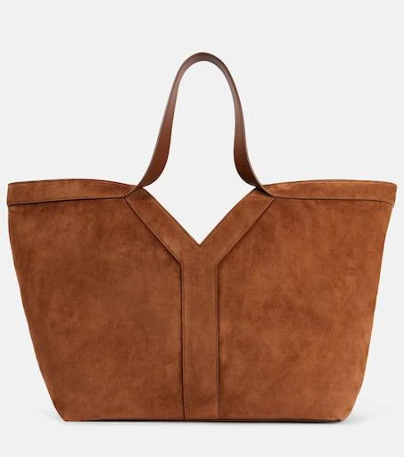 Yves Saint Laurent Y suede tote bag 1