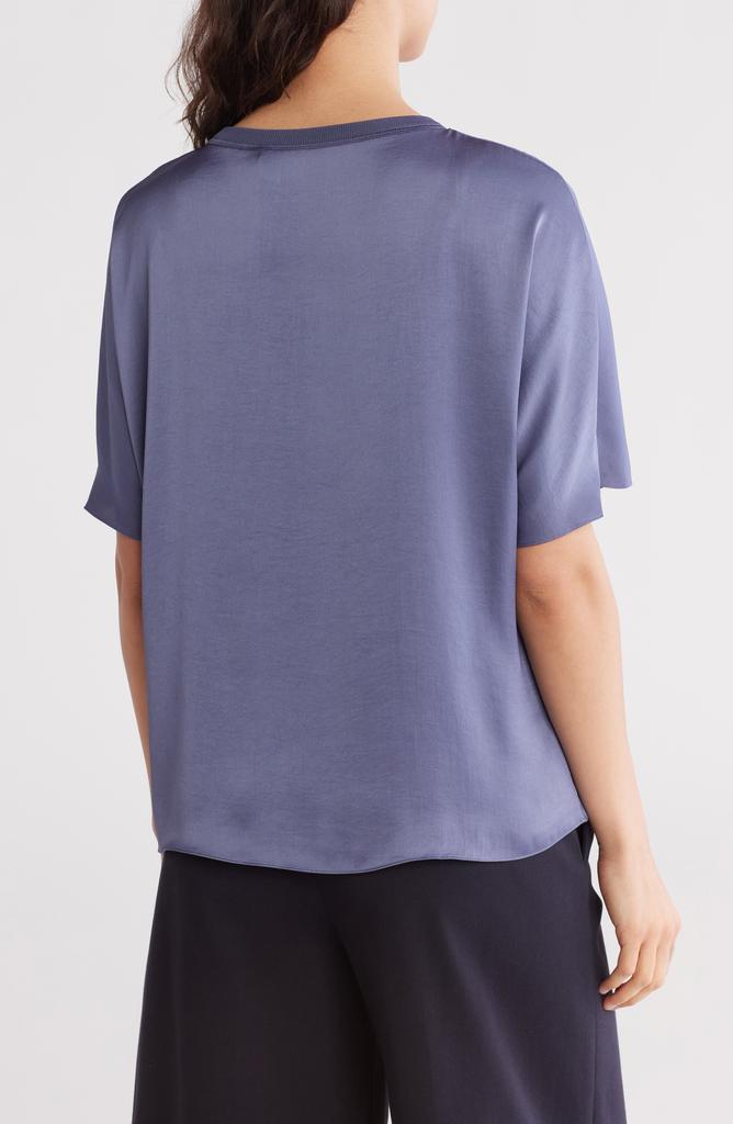 Theory Drape Satin Top