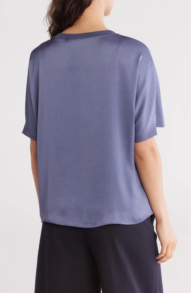 Theory Drape Satin Top 2