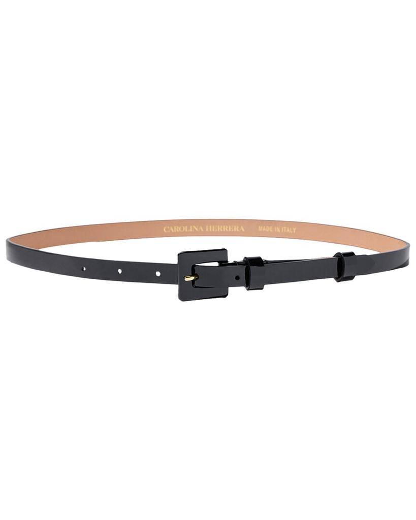 Carolina Herrera Skinny 90's Patent Belt
