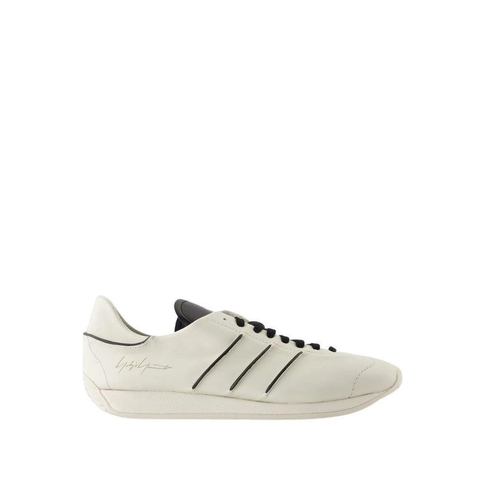 Y-3 Country Sneakers - Leather - White 1