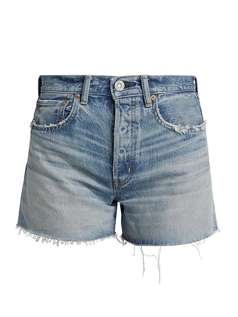 MOUSSY VINTAGE Bayville Mid-Rise Denim Shorts
