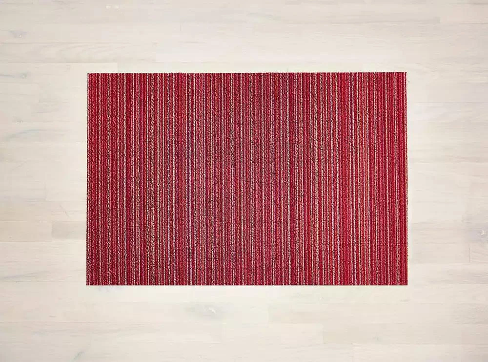 Chilewich Skinny Stripe Shag Utility -24" x 36" 22