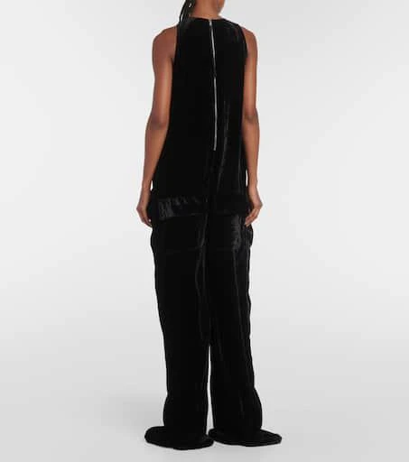 Rick Owens Senza velvet jumpsuit 3