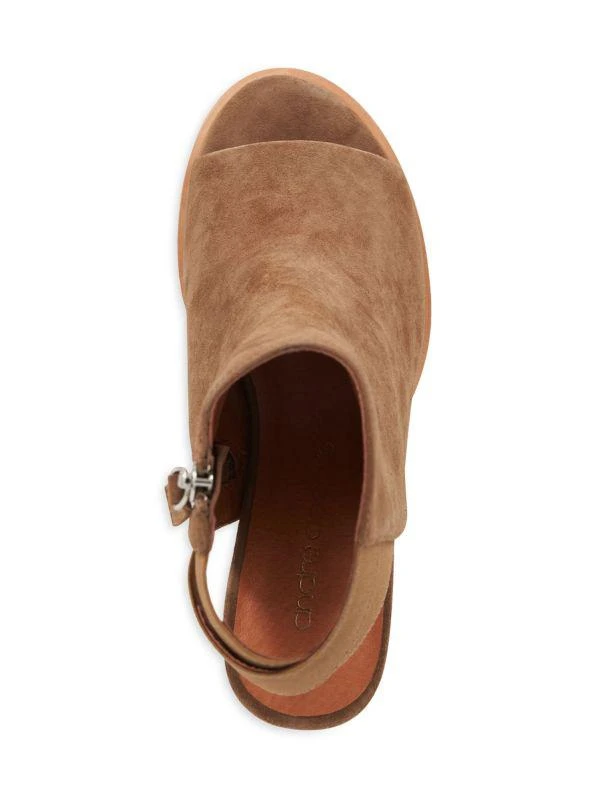 Andre Assous Zazie Peep Toe Leather Booties 6