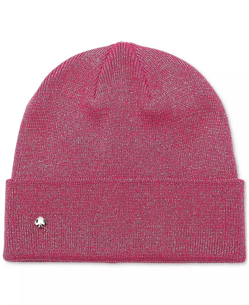 Kate Spade Women's Metallic Beanie & Scarf Boxed Gift Set 5