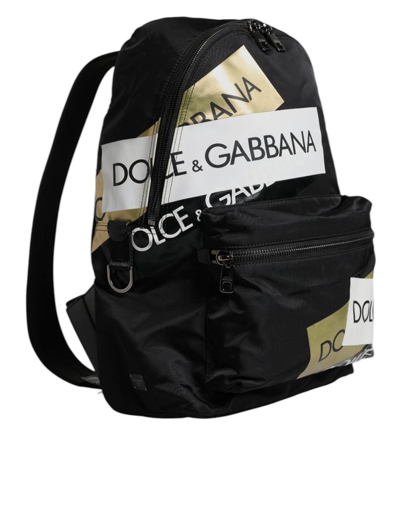 Dolce & Gabbana Logo Tape Polyamide School Travel Backpack Men's Bag (Pre-Owned)