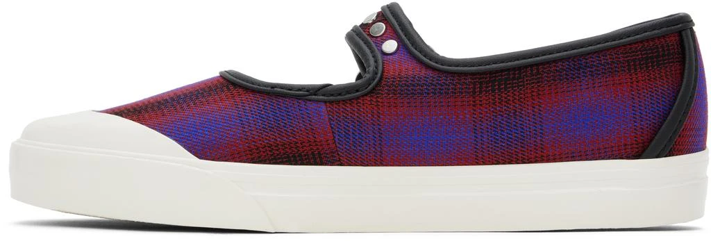 Vans Red LX Mary Jane Lo Pro Ballerina Flats 3