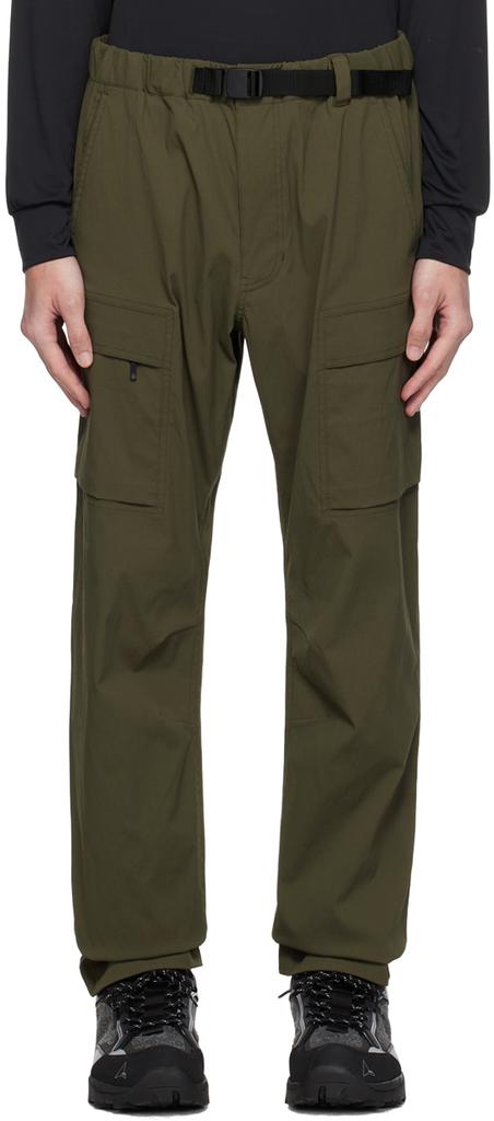 Goldwin Khaki Belted Cargo Pants