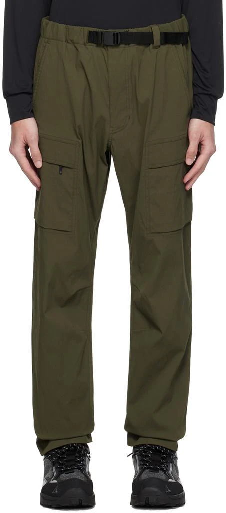 Goldwin Khaki Belted Cargo Pants 1