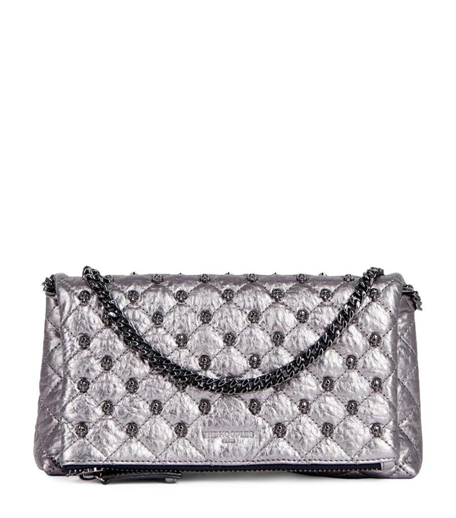 The Kooples Small Leather Skull Pouch 1