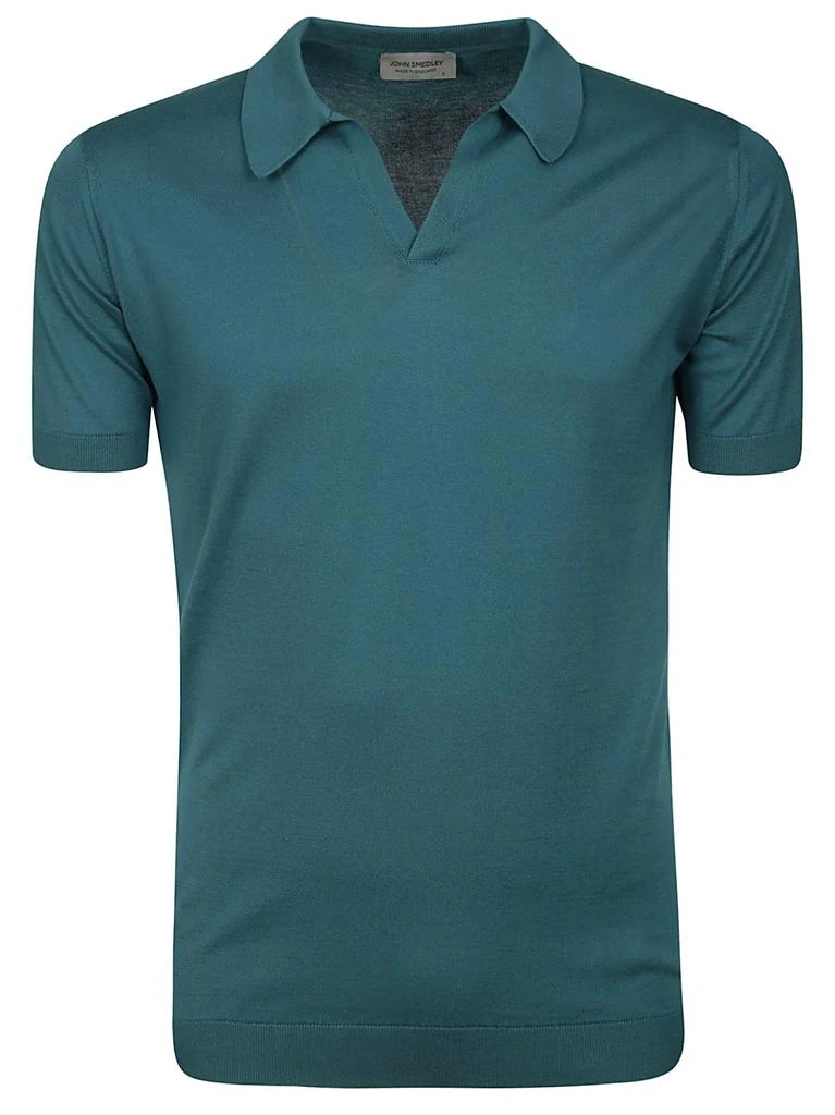 John Smedley Noah Skipper Collar Shirt Ss - Polo Shirts - BeyondStyle