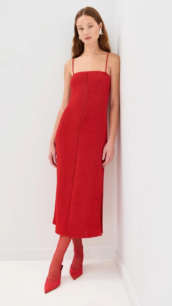 Proenza Schouler Suki Dress in Viscose Ribbon Knit 1