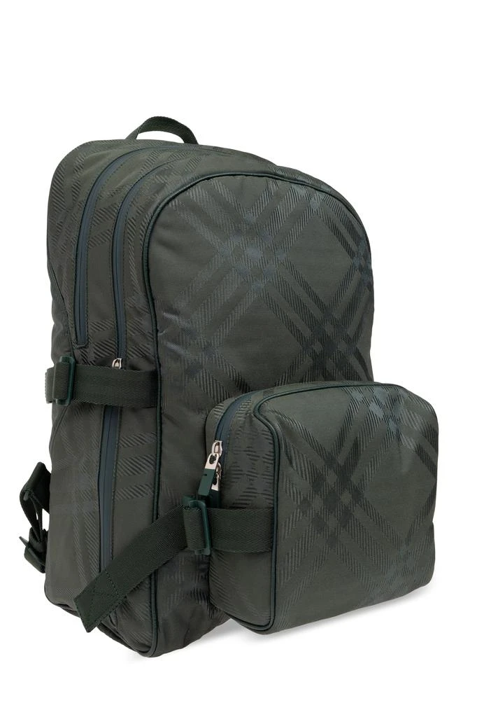 Burberry Backpack with signature check 4