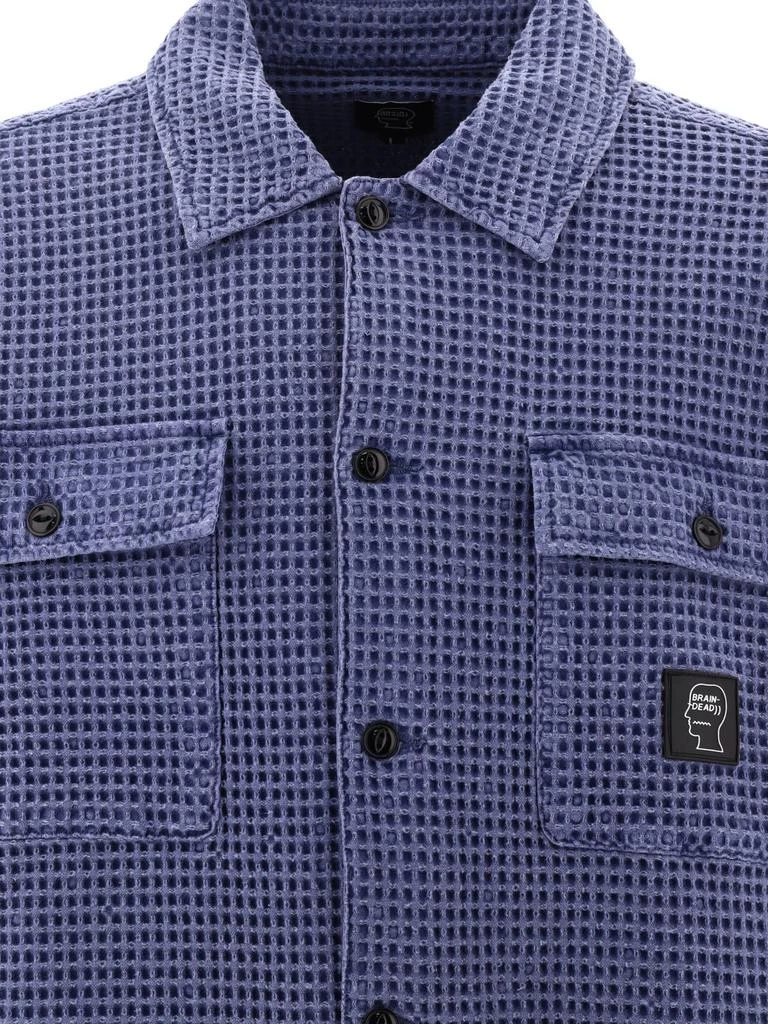 Brain Dead Brain Dead Waffle Button-Up Shirt 3