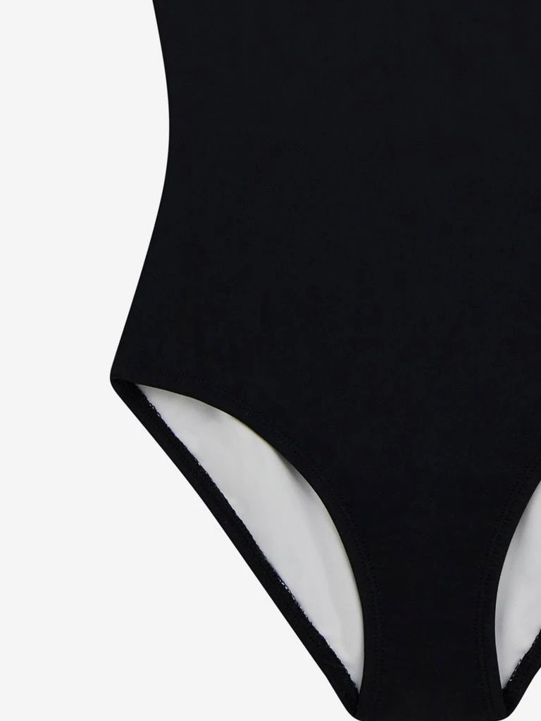 GUESS Girls Logo Swimsuit in Black 4