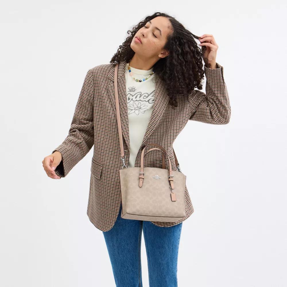Coach Mollie Tote Bag 25 In Signature Canvas
