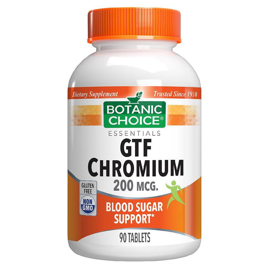 Botanic Choice Chromium 200 mcg Tablets