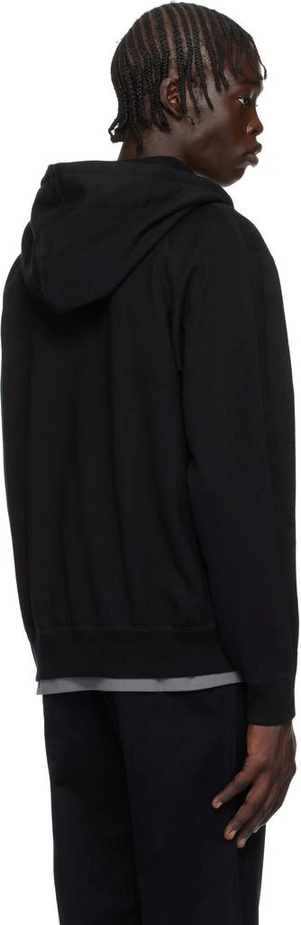 REIGNING CHAMP Black Midweight Terry Standard Zip Hoodie 3