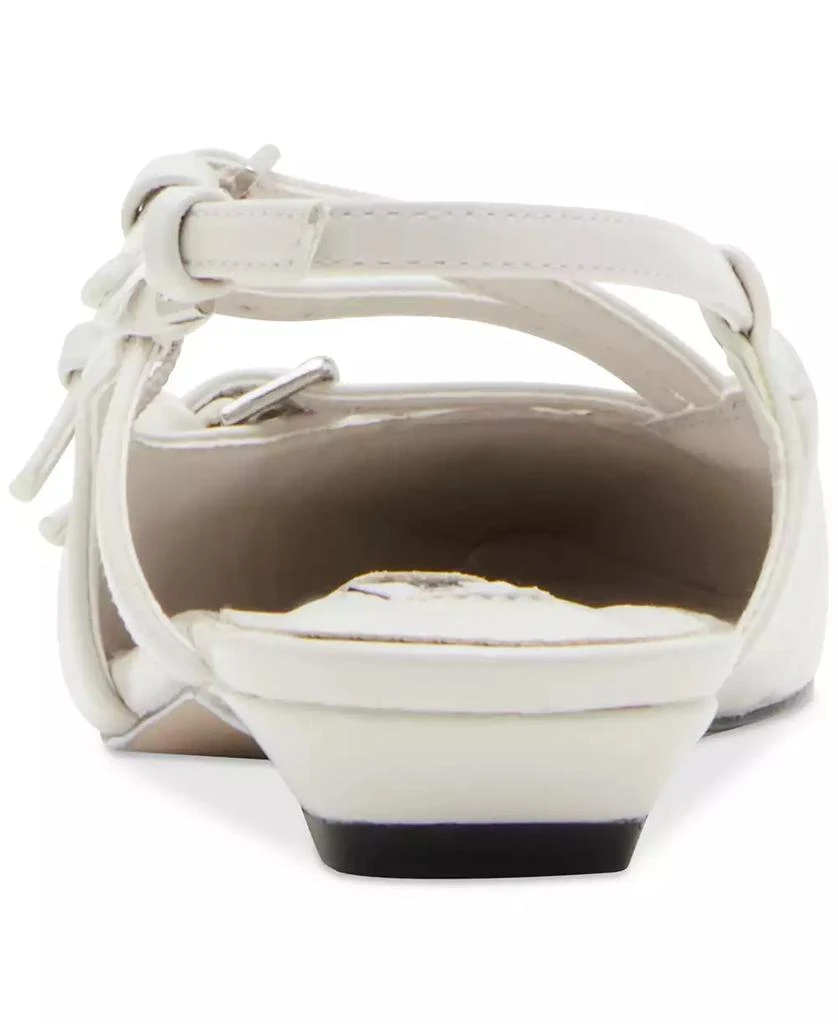 Steve Madden Women's Peony Strappy Pointed-Toe Slingback Flats 3