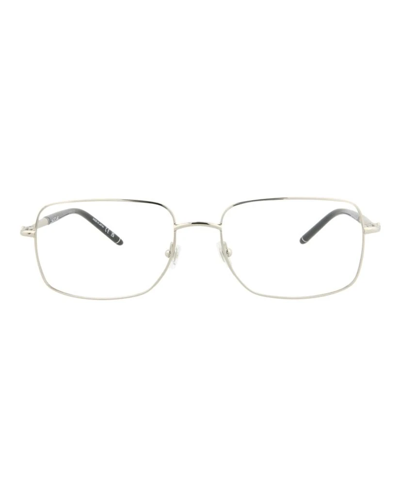 MontBlanc Square-Frame Metal Optical Frames