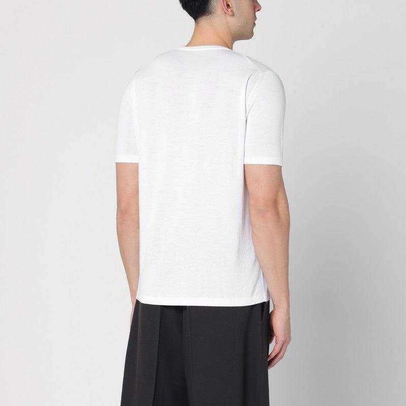 ROBERTO COLLINA Roberto Collina Men's Ribbed Cotton T-Shirt