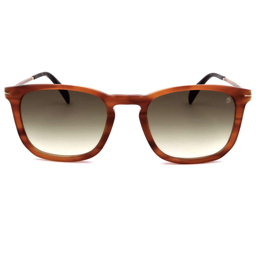 David Beckham David Beckham Men's Brown Square Sunglasses