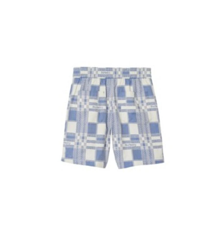 Burberry Check cotton shorts 2