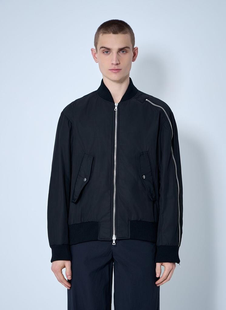 ジャケット・アウター DRIES VAN NOTEN NYLON blouson Shop Nylon Bomber Jacket on Sale at BeyondStyle – Get 62