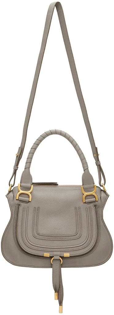 Chloé Gray Marcie Shoulder Bag 4