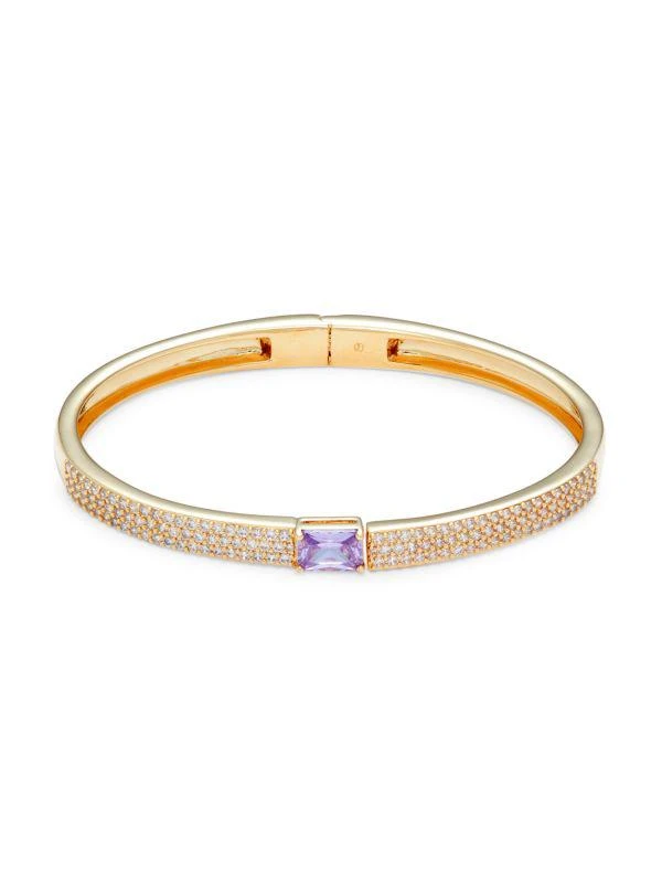 Adriana Orsini 18K Goldplated & Cubic Zirconia Bracelet 1