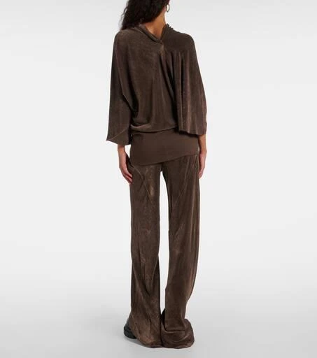 Rick Owens Draped crêpe top 3