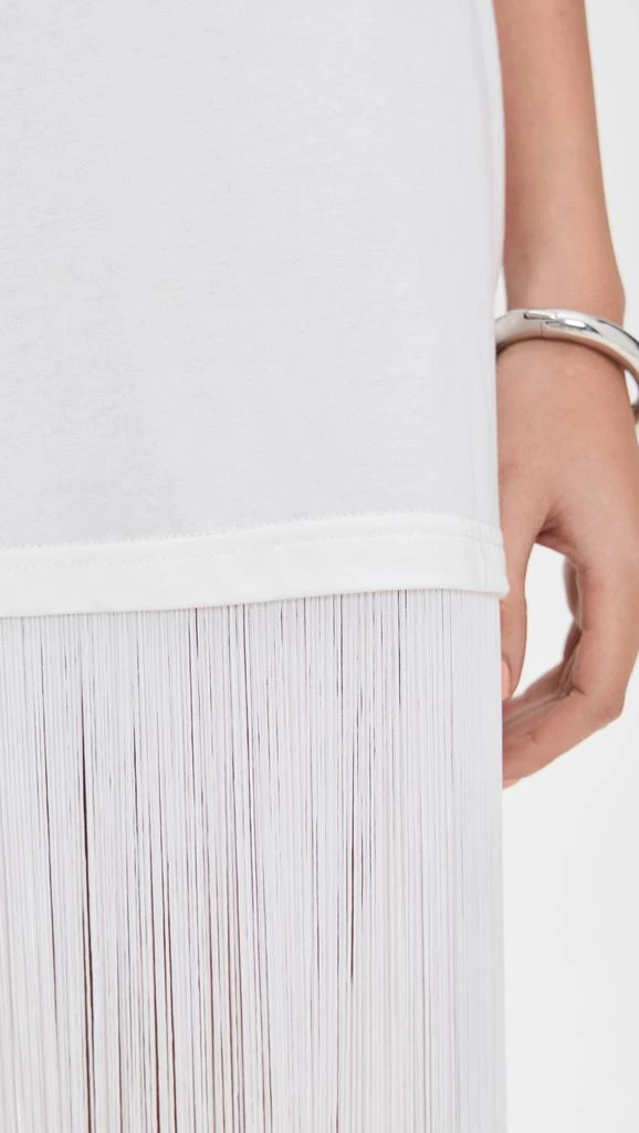 Pixie Market Fringe Cotton Tee Dress 5