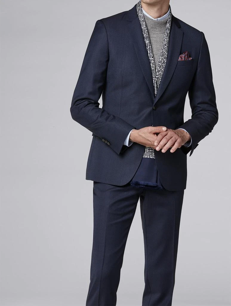 预计3周后发货 Fursac Fursac - Pantalon Costume Twill Faux Uni - Carbone 3