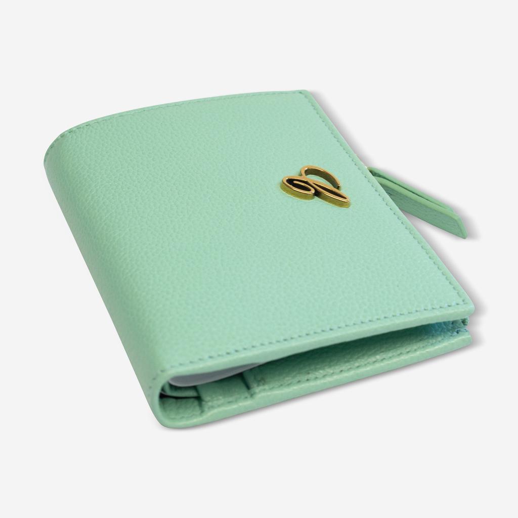 Chopard Chopard Happy Sport Medium Mint Green Leather Women's Wallet 95015-0589