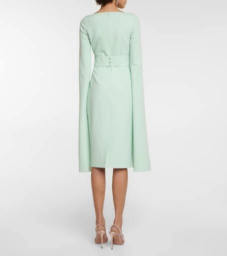 Safiyaa Crêpe midi dress 3