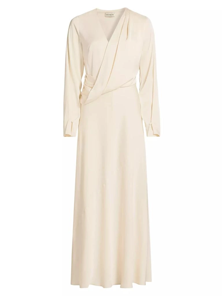 Nicholas the Label Yuri Twist-Detailed Maxi Dress 1