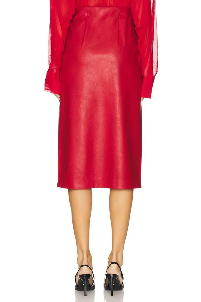 Brochu Walker Brochu Walker - Esme Vegan Leather Skirt 3
