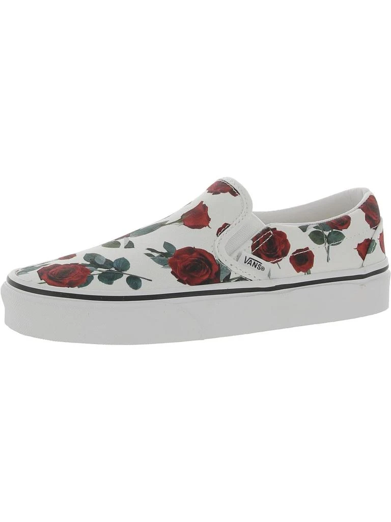 Vans Classic Womens Slip On Floral Print Loafers 1