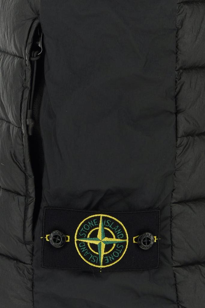 Stone Island Black nylon down jacket