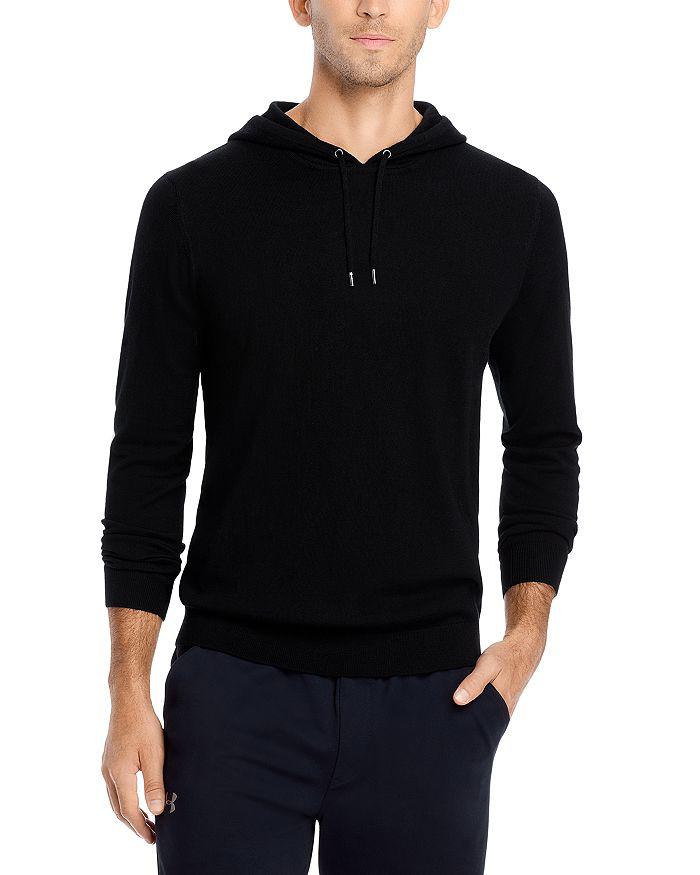 The Men's Store at Bloomingdale's Extra Fine Merino Wool Slim Fit Hooded Sweater - Exclusive