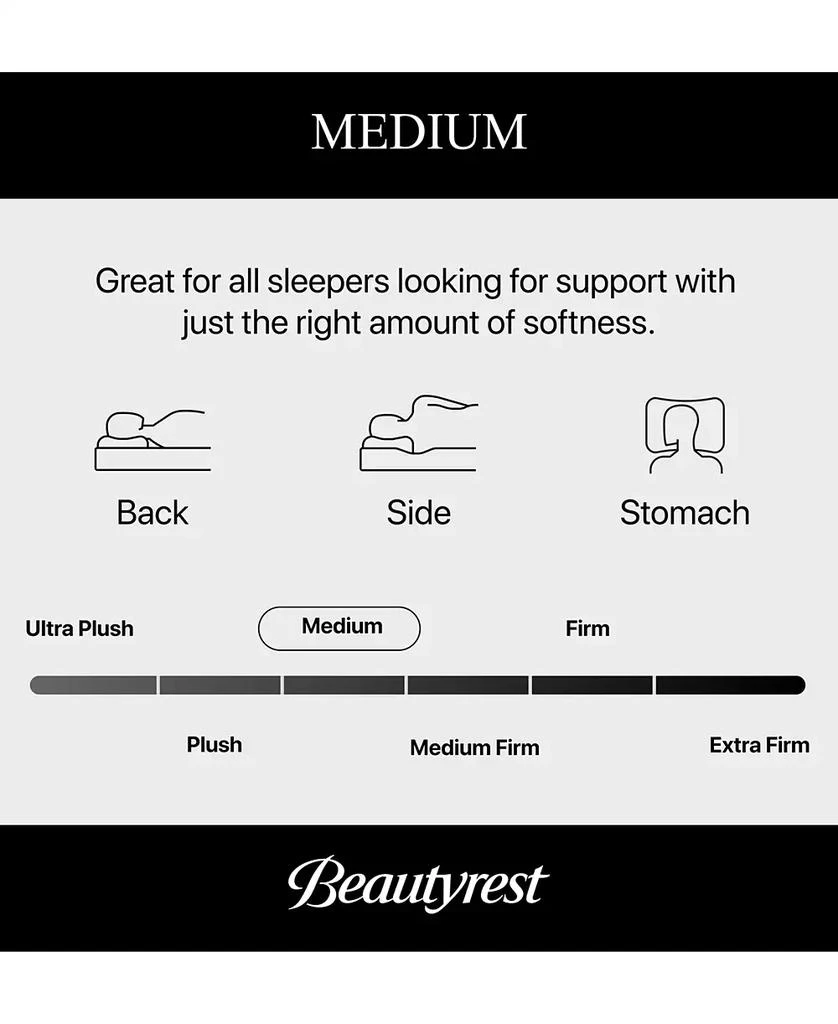 Beautyrest CLOSEOUT! Pampered Nights 13.75" Medium Pillow Top Mattress - 5