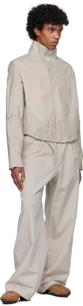 Kiko Kostadinov Off-White Navin Wide Trousers 4